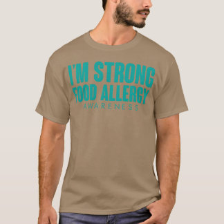 Jag är en stark vän för medvetenhet om födoämnesal t shirt
