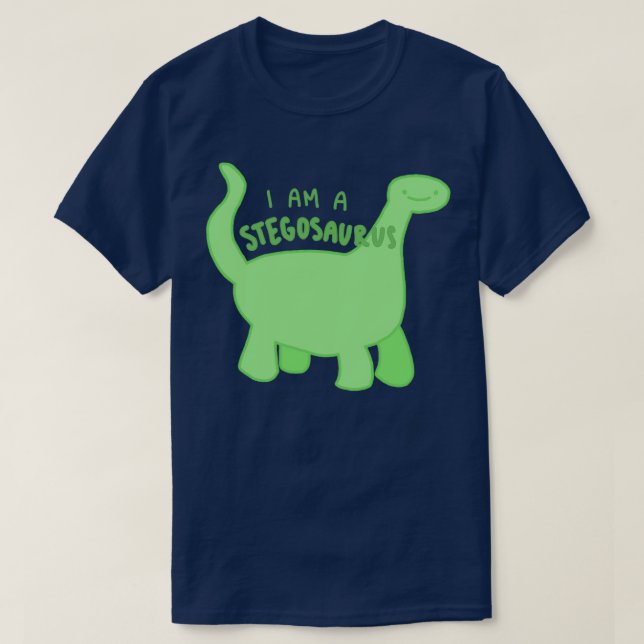 Jag är en Stegosaurus T Shirt (Design framsida)