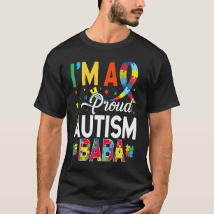 Jag är en stolt Autism Baba som matchar Autism Acc T Shirt