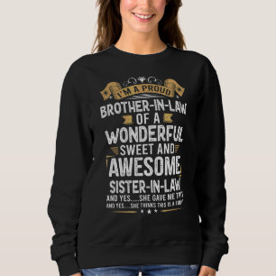 Jag är en stolt broder i en Fantastisk-syster i T Shirt
