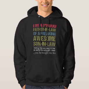 Jag är en stolt Far i rätten till ett Fantastisk s Hoodie