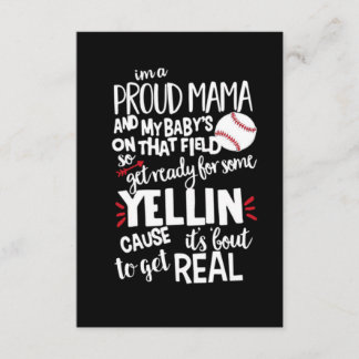 Jag är en stolt Mamma och min Baby på Fält Tilläggskort