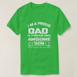 Jag är en stolt Pappa av en Freaking Fantastisk So T Shirt
