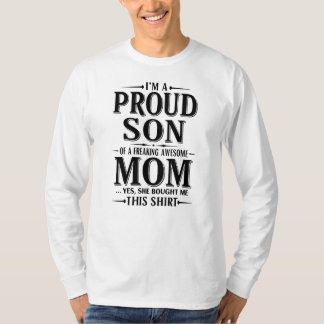 Jag är en stolt son till en Freaking Fantastisk Ma T Shirt