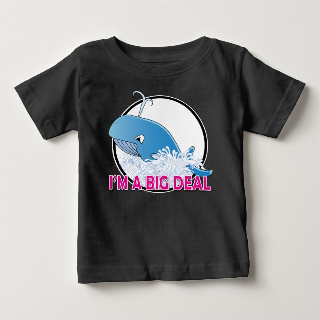Jag är en stor affär - Baby Bra Jersey T-shirt (Framsida)