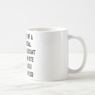 Jag är en stor affär på ett ganska irrelevant soc kaffemugg