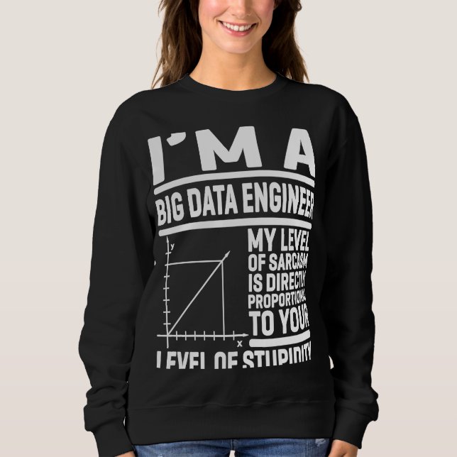 Jag är en stor Data Ingenjör... -... -.... -...... T Shirt (Framsida)
