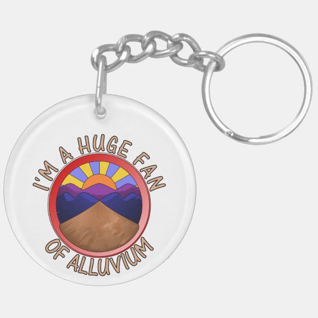 Jag är en stor Fläkt av Alluvium Geology Pun (Vänster Baksida)