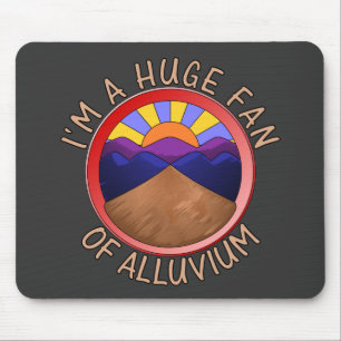 Jag är en stor Fläkt av Alluvium Geology Pun Musmatta