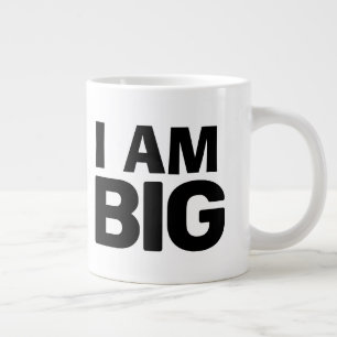 Jag är en stor jätte i mugg jumbo mugg