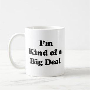 Jag är en stor kaffeaffär Mugg. Kaffemugg