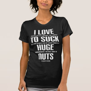 Jag är en stor Nöt Roligt Fantasy-fotbollslåsförlo T Shirt