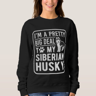 Jag är en stor Söt till min Siberian husky-noj H T Shirt
