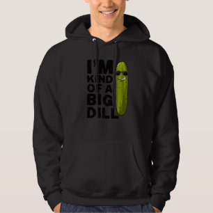 Jag är en stor vegårisk, stor D Hoodie