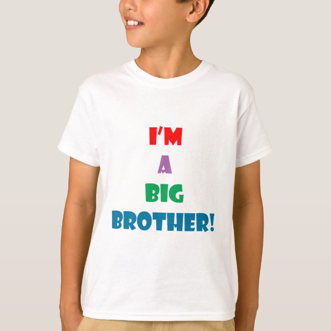 Jag är en storebrödtext t-shirt (Framsida)