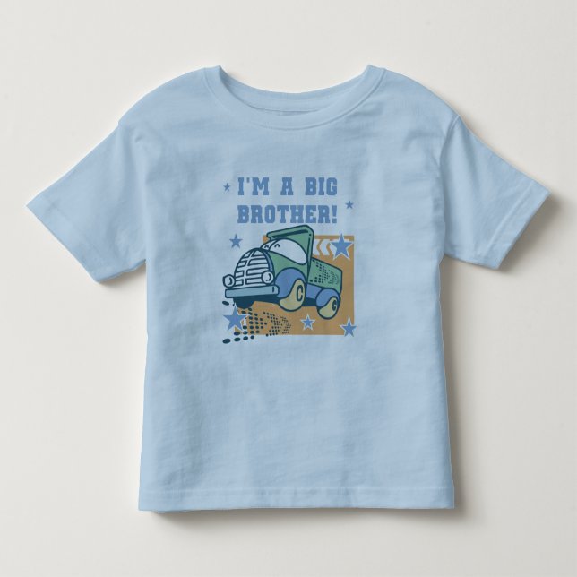 Jag är en storebror - Lastbil Tshirts och presente (Framsida)