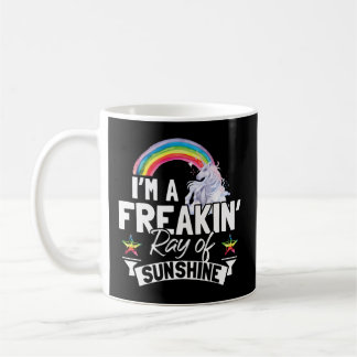 Jag är en strålande Ray från Sunshine Rainbow Unic Kaffemugg