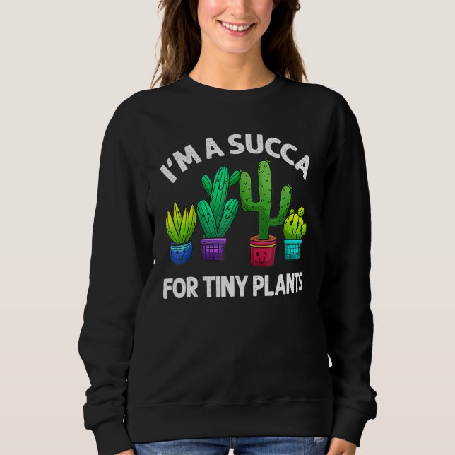 Jag är en succé för små plantsamlingar. t shirt (Framsida)