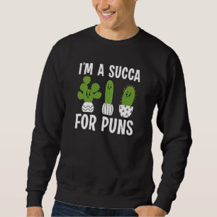 Jag är en sucka för punar lång ärmad tröja