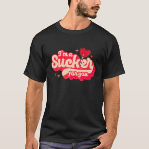 Jag är en sugare för dig, Candy Pop Fläkt Lolli T Shirt