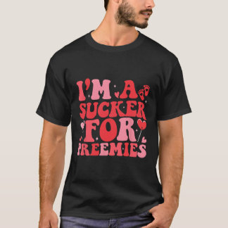 Jag är en sugare för fiender Nicu Nurse Groovy Val T Shirt