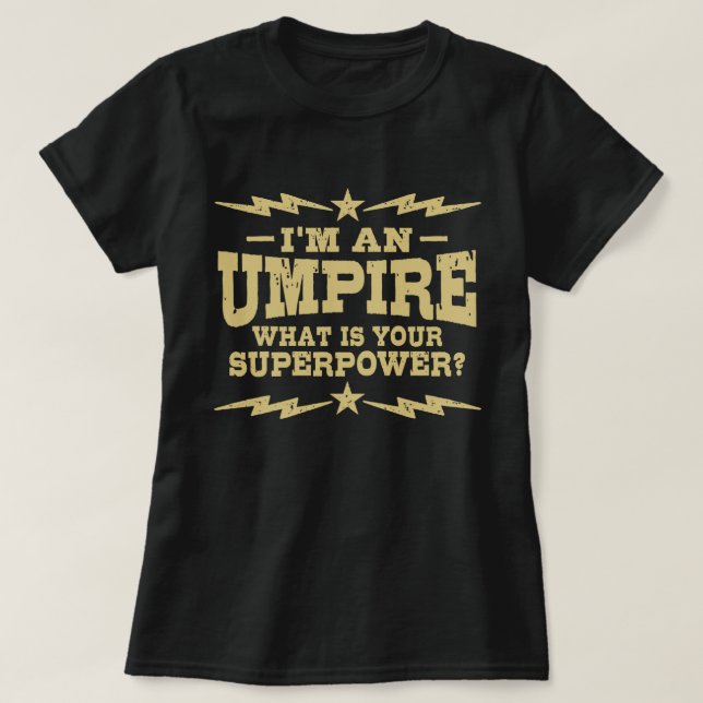 Jag är en supermakt. t-shirt (Design framsida)