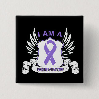Jag är en Survivor - Hodgkins Lymphoma Knapp