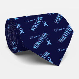 Jag är en Survivor - Light Blue Ribbon Slips