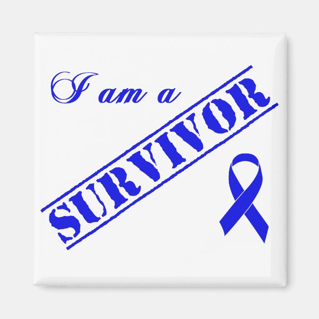 Jag är en Survivor Magnet (Framsidan)