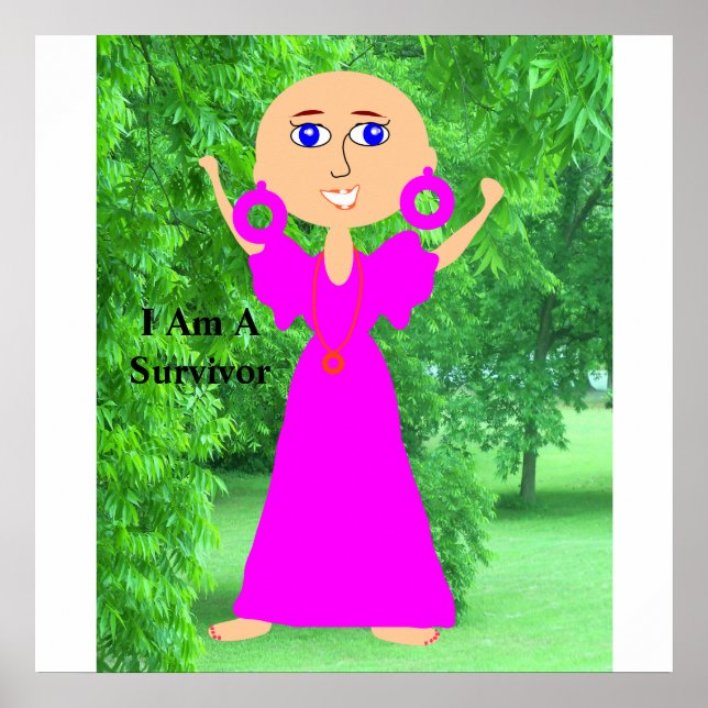 Jag är en Survivor Poster (Framsidan)