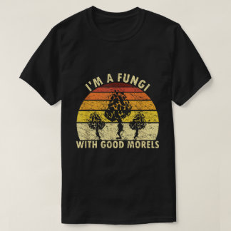 Jag är en svamp med bra moreller retro t-shirt