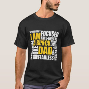 Jag är en svart amerikansk Pappa-amerikansk Far Bl T Shirt