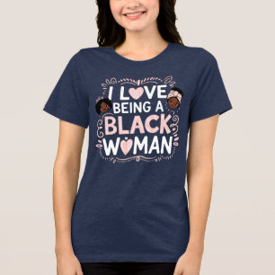 Jag är en svart kvinna i Kärlek T Shirt