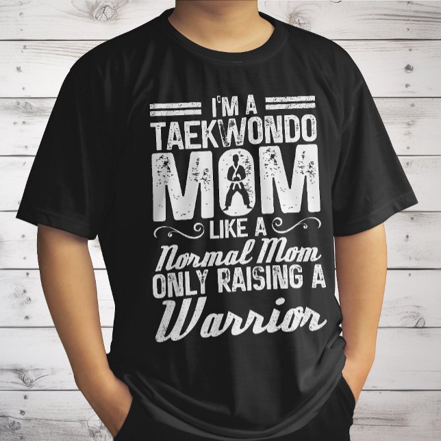 Jag är en Taekwondo Mamma som en normal martialkon T Shirt (Skapare uppladdad)