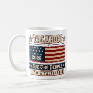 Jag är en Talafreako James Talarico 2026 Kaffemugg