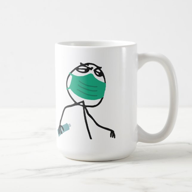 Jag är en tandläkare kaffemugg (Höger)