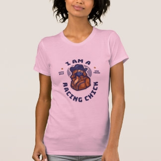 Jag är en tävla chick | F1 | Motorsport T-Shirt
