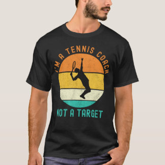 Jag är en tennistränare inte mål t shirt