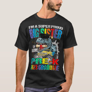 Jag är en Toppen stor syster av en Fantastisk före T Shirt