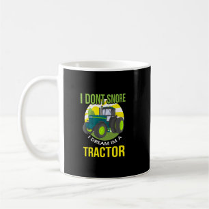Jag är en traktor. kaffemugg