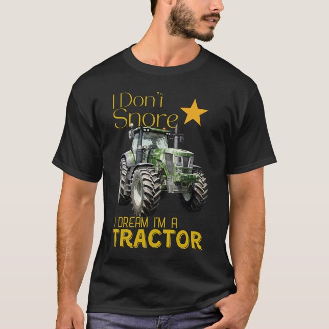 Jag är en traktor.. t shirt (Framsida)