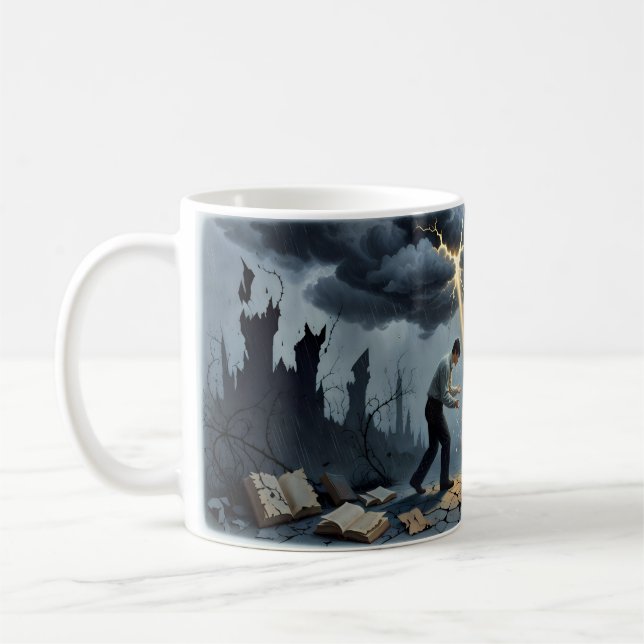 Jag är en troende Kärlek Förvandlar Allting Mugg (Vänster)