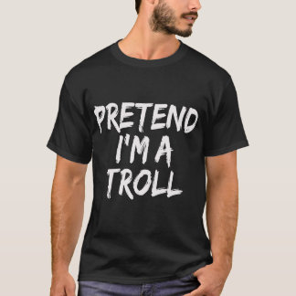 JAG ÄR EN TROLL Costume Halloween Troll T Shirt