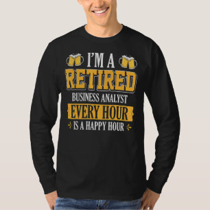 Jag är en trött affärsanalytiker varje timme t shirt