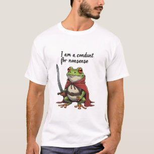 Jag är en trupp för Nonense Funny Kawaii Frog T Shirt