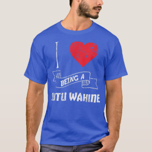 Jag är en Tutu Wahine Hawaiian Grandma T.  T Shirt