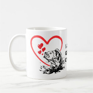 JAG ÄR EN UNDERBAR FÅNGSTFISKE Kärlek Kaffemugg