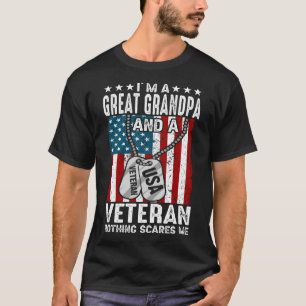 Jag är en UNDERBAR GRANDPA och ett veteranskt inge T Shirt