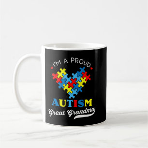 Jag är en Underbar proud Autism farmor - Perfekt f Kaffemugg