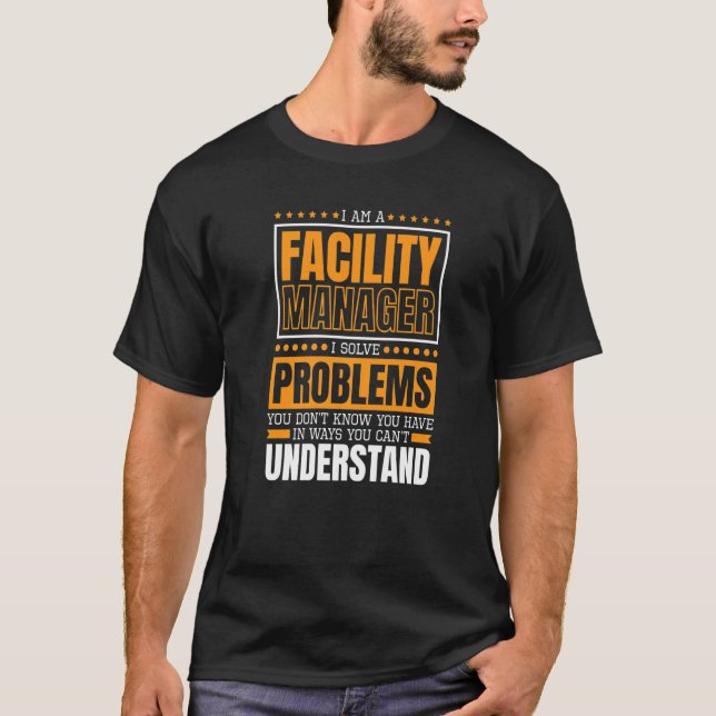 Jag är en underhållsansvarig för anläggningen t shirt (Framsida)